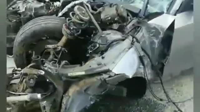 The accident car, maintenance status