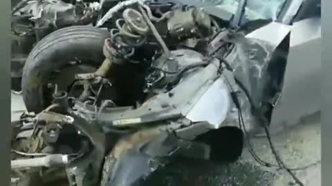 The accident car, maintenance status