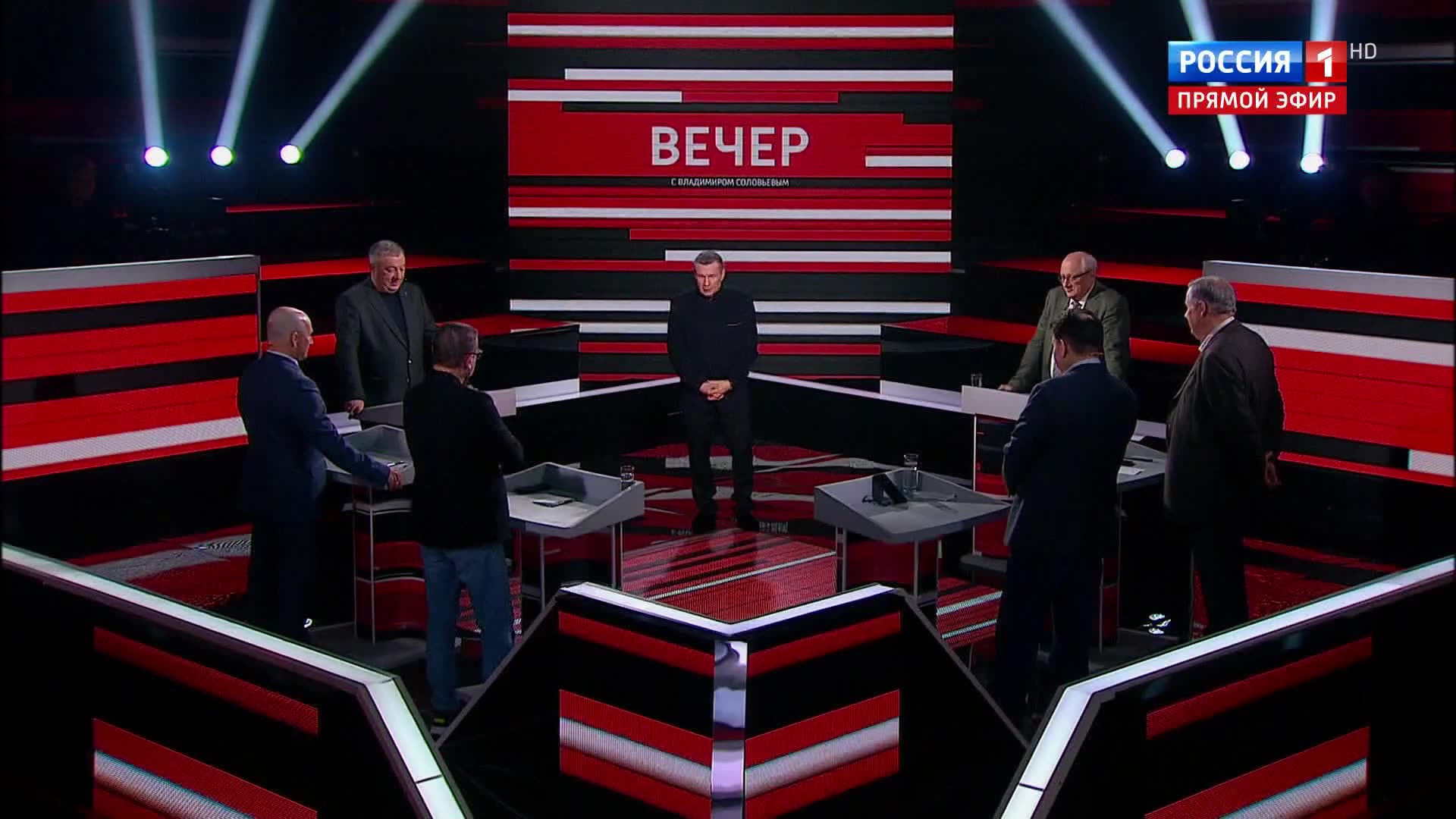 Когда будет эфир вечер с владимиром соловьевым