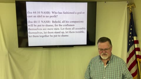 Isaiah 44 - The only reason someone does not understand the folly of their idolatry is because…