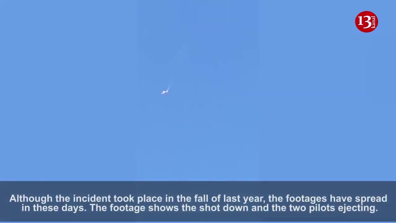 Ukrainian army released footage of Su-30M fighter jet shot down in Kharkiv - Pilots tried to escape
