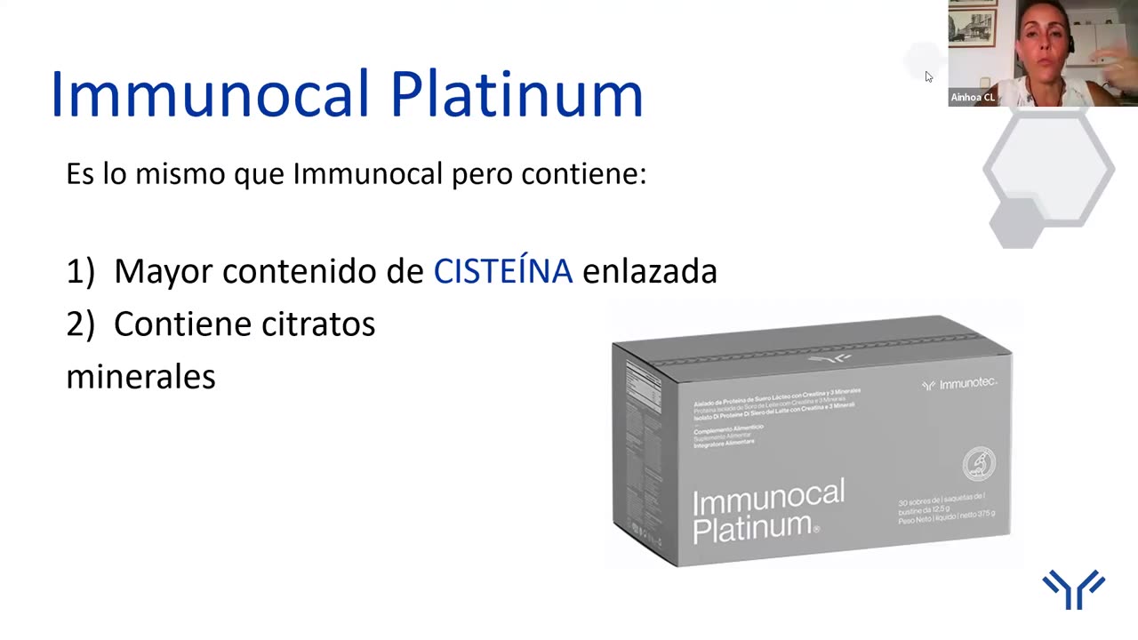 IMMUNOCAL_ EL MEJOR COMPLEMENTO NUTRICIONAL - Dra. Ainhoa Corrales