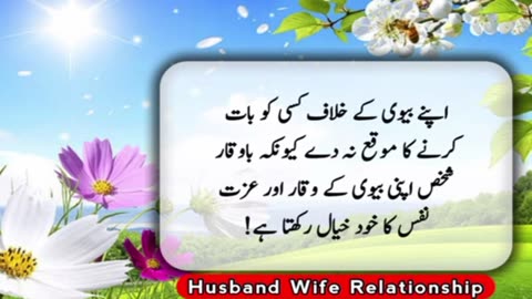 Husband and wife relationship |moral story in urdu