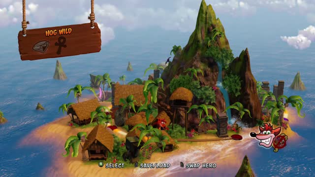 Crash Bandicoot Hog Wild