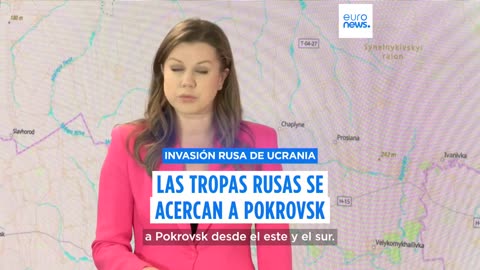 Mapas de la guerra: Las tropas rusas se acercan a Pokrovsk, en el este de Ucrania