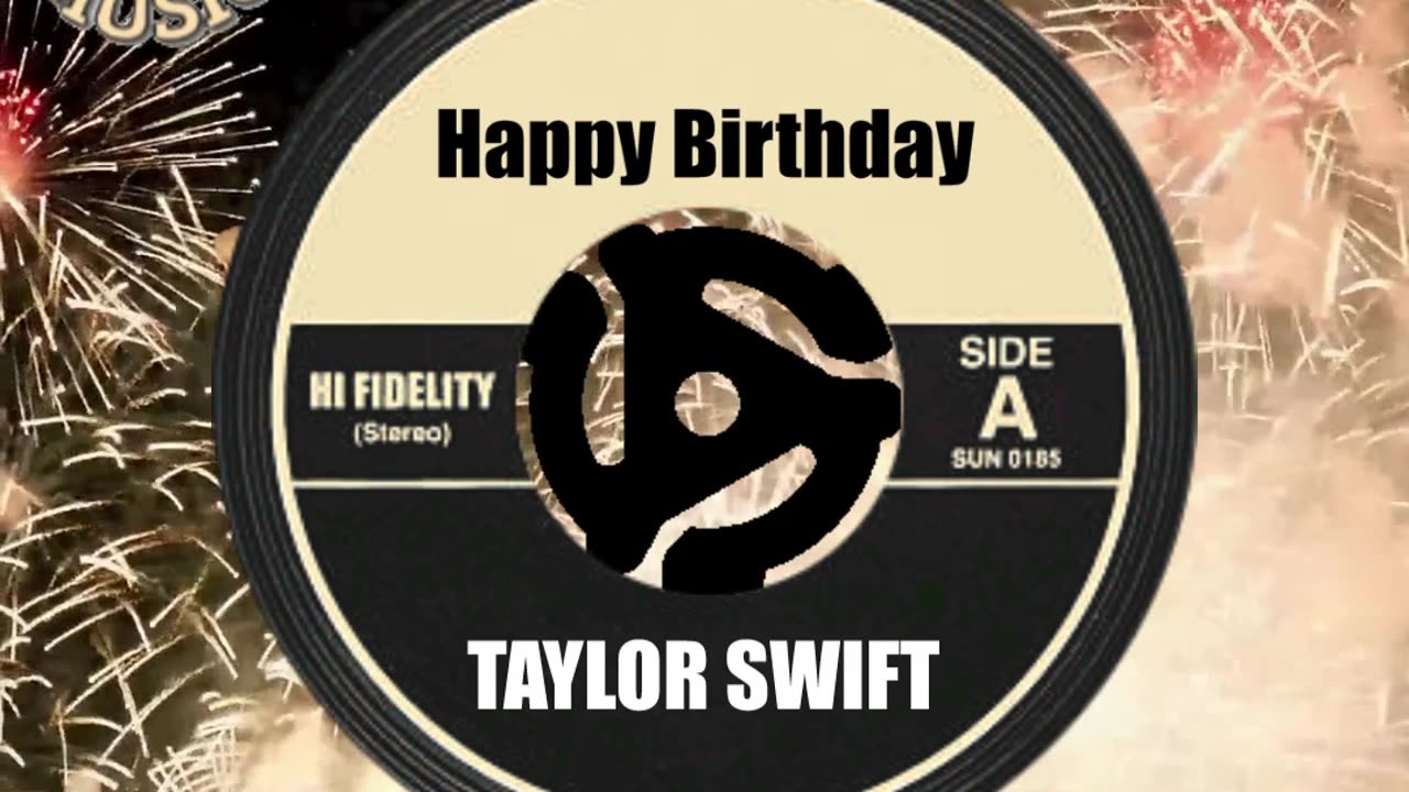 HAPPY BIRTHDAY TAYLOR SWIFT