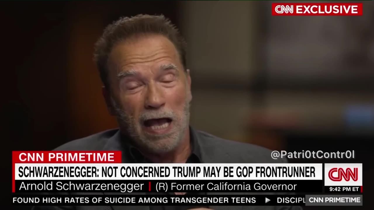 SCHWARZENEGGER SAYS BIDEN WILL 😡EASILY BEAT TRUMP IN 2024