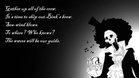 One Piece Bink's Sake - English version with lyrics