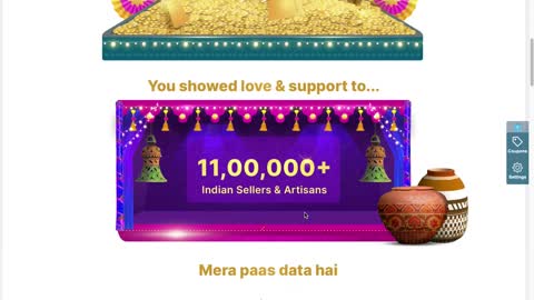 User engagement in flipkart big billion day sale!