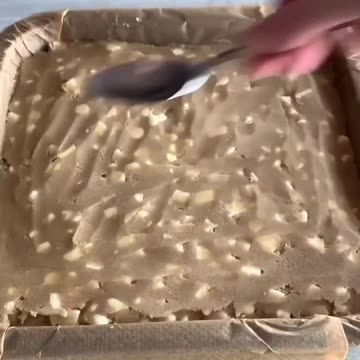 Triple layer kinder & Nutella Cookie bar