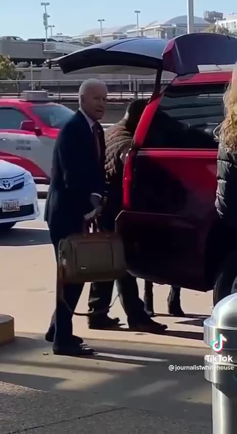 Joe Biden at the airport?