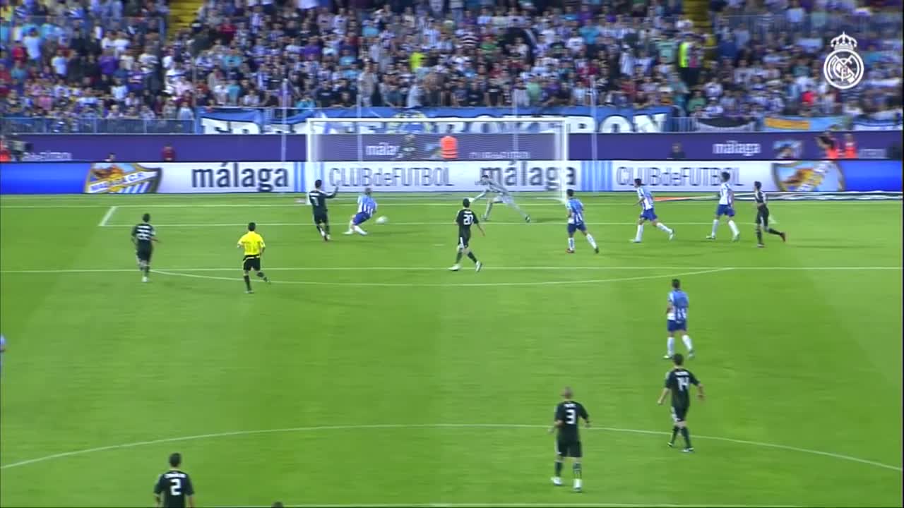 Cristiano Ronaldo goals against Málaga