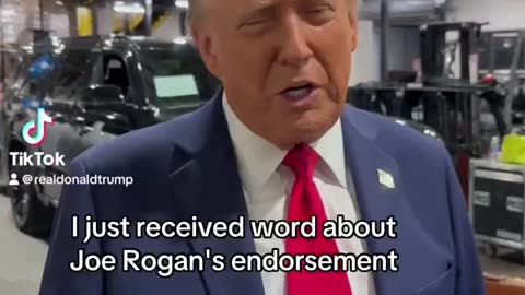 Thank you for your endorsement, Joe Rogan—A great honor!