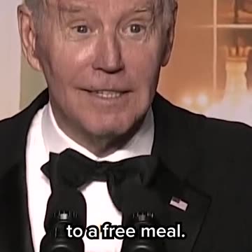 Biden poked fun at Fox News' recent settlement at the White House Correspondents' Dinner.