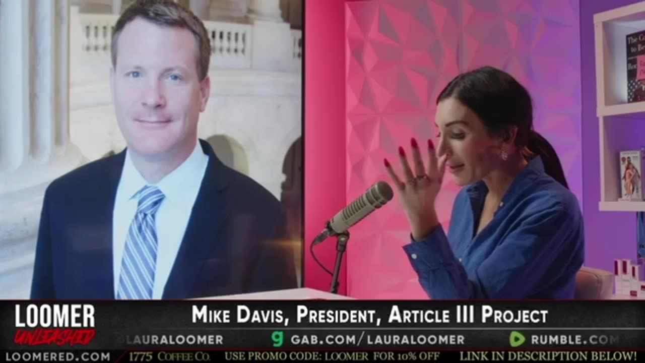 Mike Davis To Laura Loomer: Democrats Are Going To Do Very Desperate Things Between Now And November
