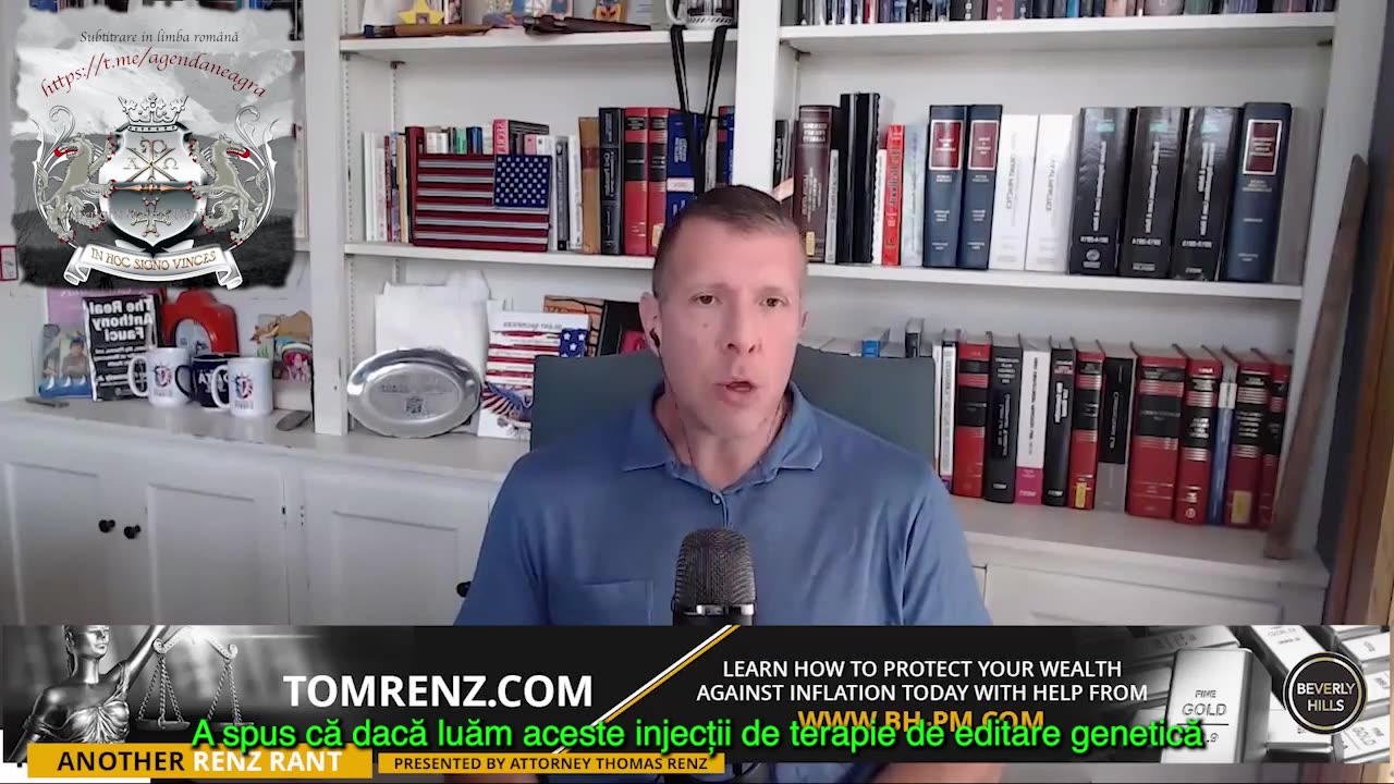 Avocatul Tom Renz: Este vremea distopiei- toate vaccinurile vor fi terapii genetice cu ARNm