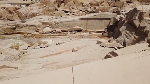 Megalithic Aswan Quarry In Egypt