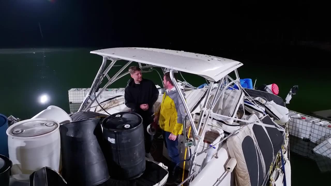 protect the yacht keep it, mr Beast