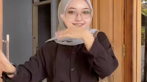 Cute girl Hijabers Indonesia