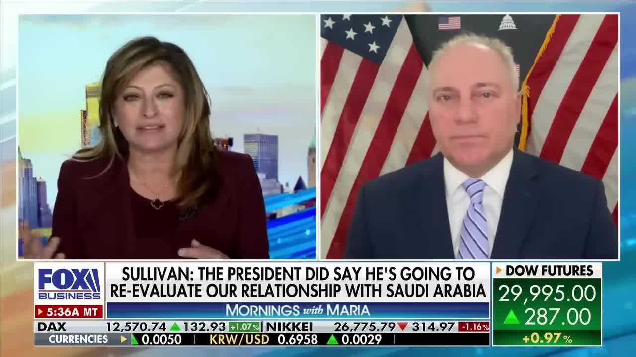 Rep. Steve Scalise blasts Biden's disastrous foreign policy following OPEC oil cuts