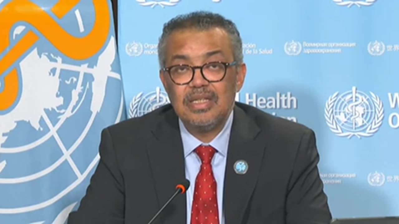 WHO Tedros: Spoke to his Chinese Handlers & Says we Shouldn’t Politicize Covid Origins