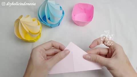 EASY ORIGAMI CUPCAKE | PAPER CUPCAKE CRAFT IDEAS