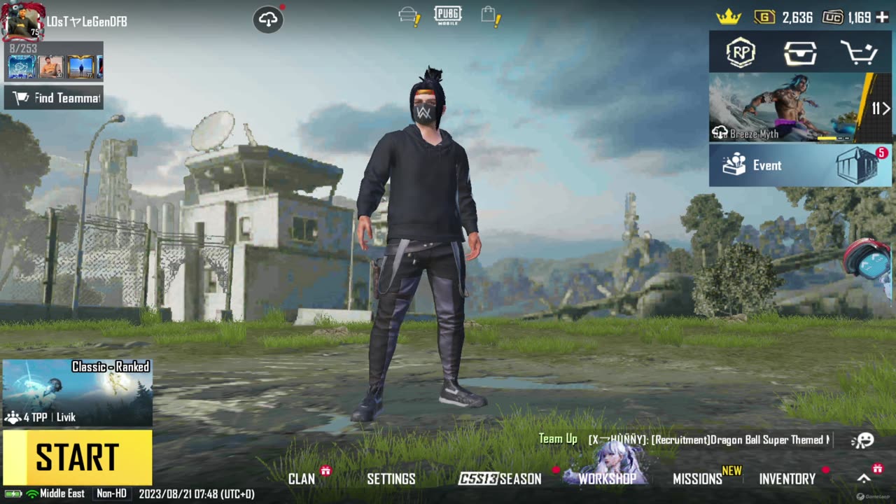 pubg moblie live stream