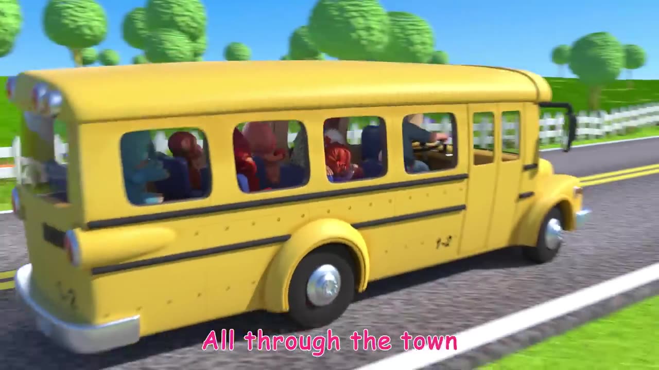 Wheels on the Bus Nursery Rhymes & Kids Songs