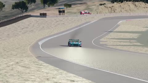 1/2 - Replica Ferrari F40 Flybys in Laguna Seca | BeamNG.drive