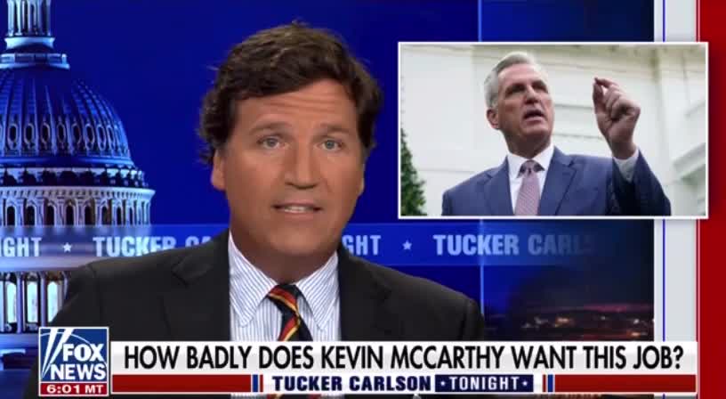 Tucker: If Kevin McCarthy wants to become Speaker, he must make some key concessions