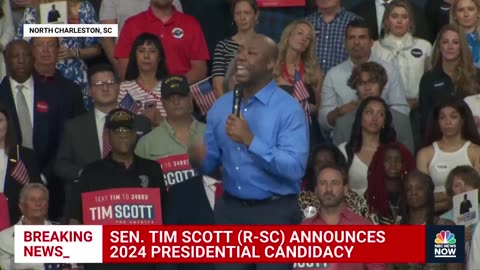 GOP Senator Tim Scott announces 2024 presidential bid