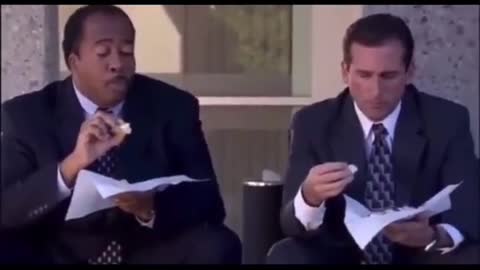 A deleted, wholesome, Stanley and Michael scene from Pretzel Day