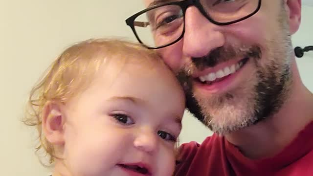 My baby is the cutest