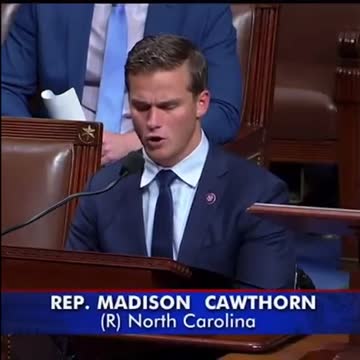 Rep. Madison Cawthorne THREATENS Joe Biden’s Taliban!