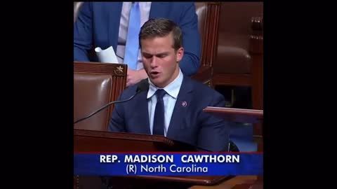 Rep. Madison Cawthorne THREATENS Joe Biden’s Taliban!