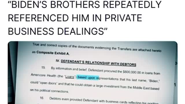 Trump and Biden docs