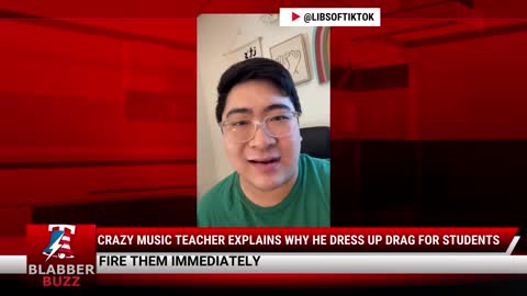 Crazy Music Teacher Explains Why He Dress Up Drag For Students