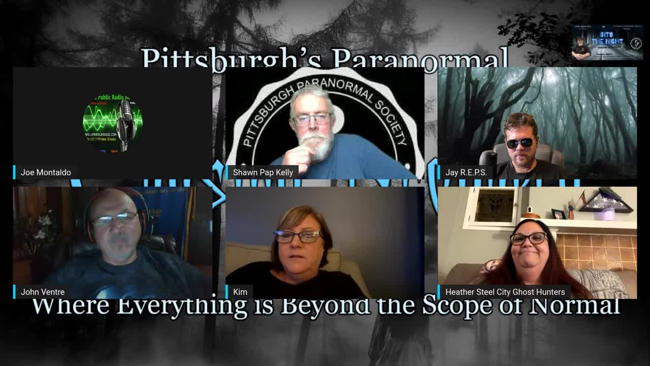 Chasing Prophecy Radio Program guest Steel city ghost hunter special guest host John Ventre