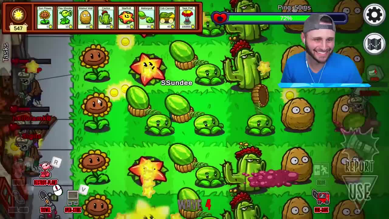 Plants vs Zombies Mod in Among Us