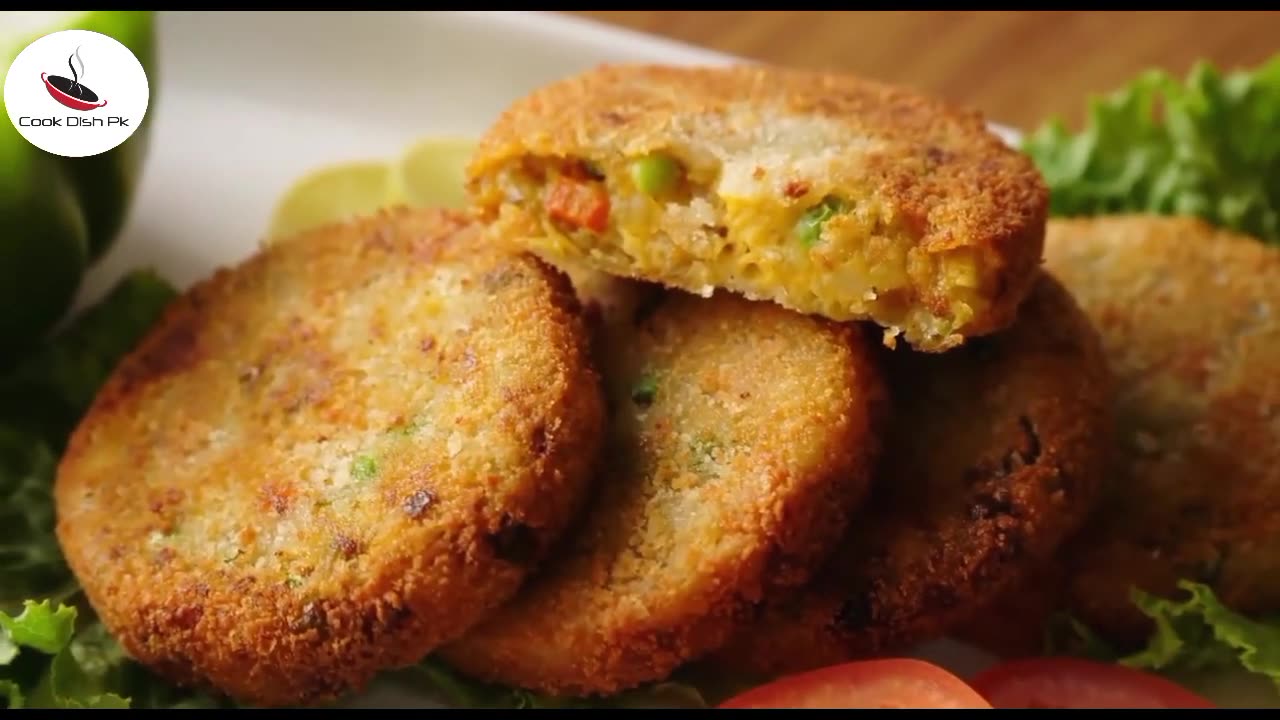 Mix Vegetable Kabab Recipe By Cook Dish Pk