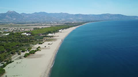 A Cinematic Tour | Sibari Beach in Italy | Mavic Mini 2 | 4K | Soulchill