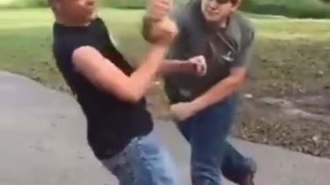 Hillbilly fight... Ko!!!