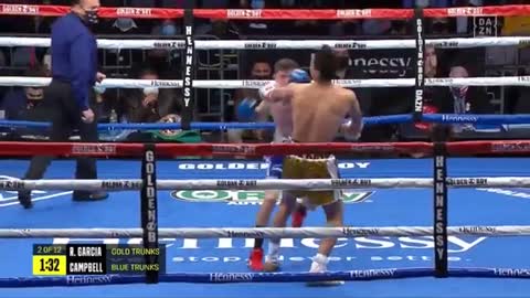 Ryan Garcia Drops Luke Campbell In A Vicious Seventh Round Knockout