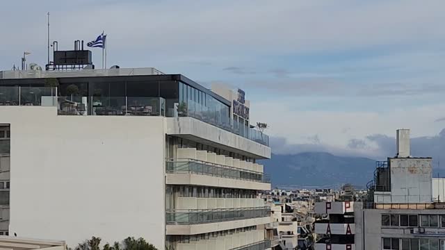 FALLING AVIATOR ATHENS GREECE