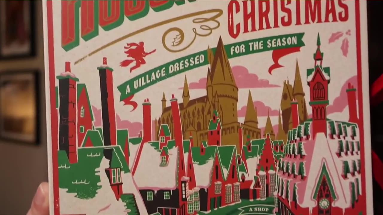 Unlock the Magic of Hogsmeade: 24 Pin Christmas Advent Calendar From Universal Studios! #themepark