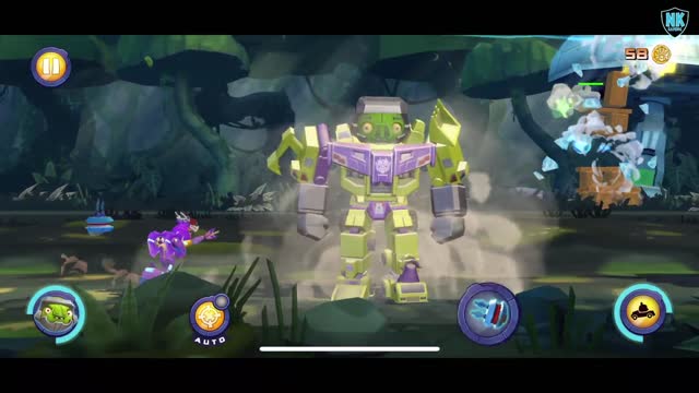 Angry Birds Transformers 2.0 - War Pass Day 25 Results + Energon Nautica & Devastator In Action