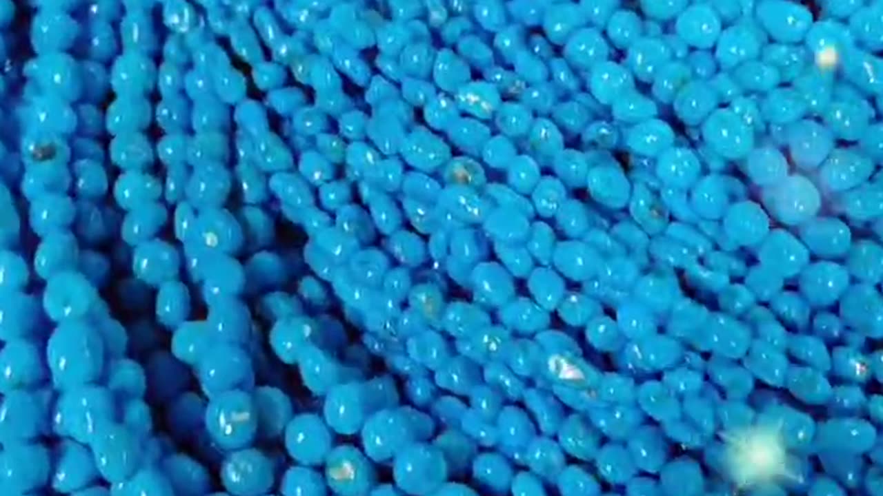 20250126-03 Natural turquoise blue Shape nugget Size 4-8mmm handmade Bracelet Necklace DIY Jewelry