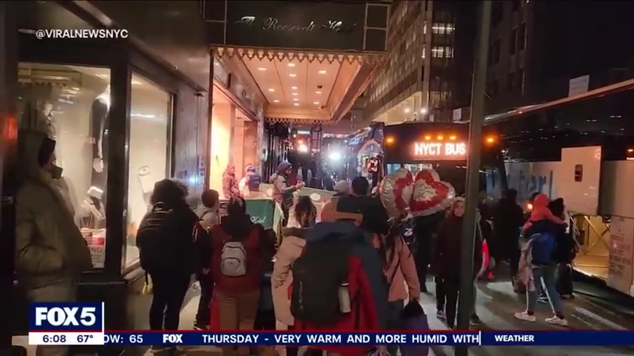 NYC migrant crisis_ Hundreds to be evicted from shelters Live NOW Fox