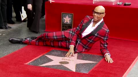 RuPaul waxwork figure unveiled at Madame Tussauds