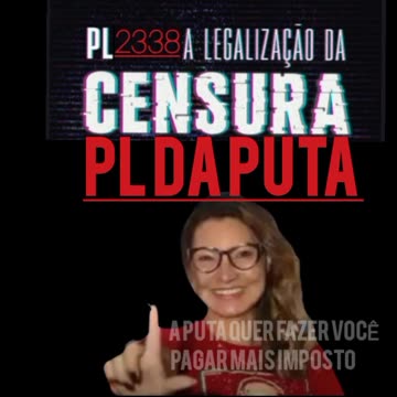 #PLDAPUTANAO: A PUTA QUER FAZER VOCÊ PAGAR MAIS IMPOSTO.